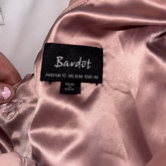 Revolve Bardot Ruffle Dress - Picture 4 of 7